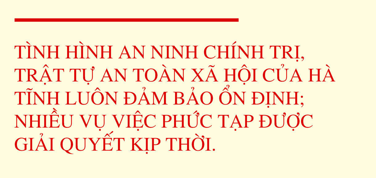 Tăng cường xây dựng, chỉnh đốn Đảng, hệ thống chính trị vững mạnh, tạo nền tảng để tỉnh nhà phát triển nhanh, bền vững