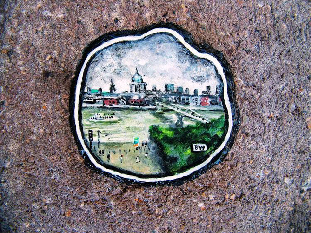 sang tac nghe thuat tren ba keo cao su