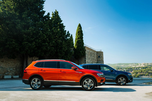 volkswagen tiguan 7 cho sap ve viet nam