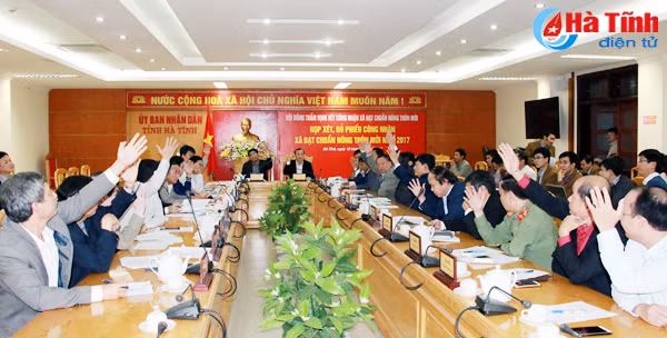 ha tinh co them 33 xa dat chuan nong thon moi