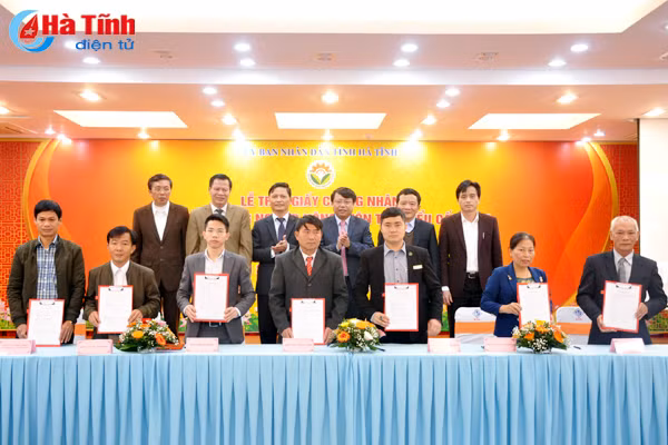 vinh danh 38 san pham cong nghiep nong thon tieu bieu ha tinh