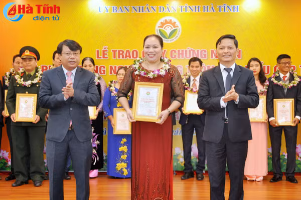 vinh danh 38 san pham cong nghiep nong thon tieu bieu ha tinh