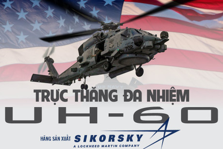 Thông tin chi tiết trực thăng đa nhiệm UH-60 của quân đội Mỹ