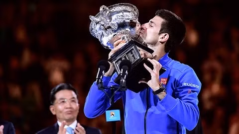 Djokovic lần thứ 5 đăng quang tại Australian Open.