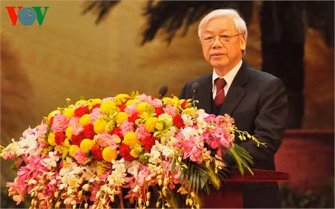 Mít tinh trọng thể kỷ niệm 85 năm thành lập Đảng Cộng sản Việt Nam ảnh 1