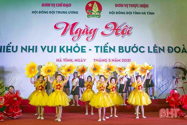 Hà Tĩnh tổ chức “Ngày hội thiếu nhi vui khoẻ - tiến bước lên Đoàn”
