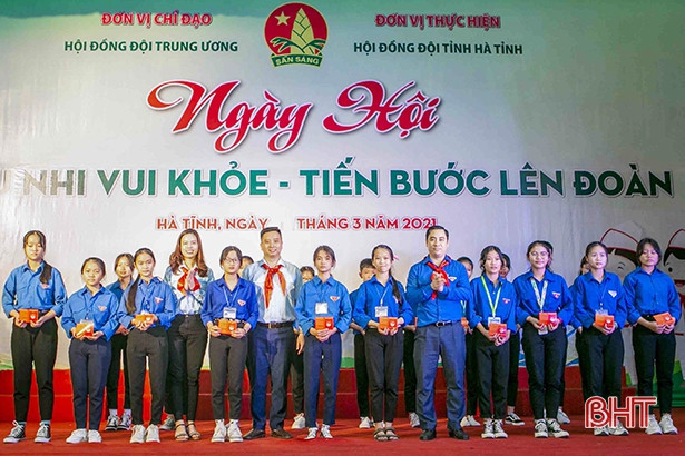 Hà Tĩnh tổ chức “Ngày hội thiếu nhi vui khoẻ - tiến bước lên Đoàn”