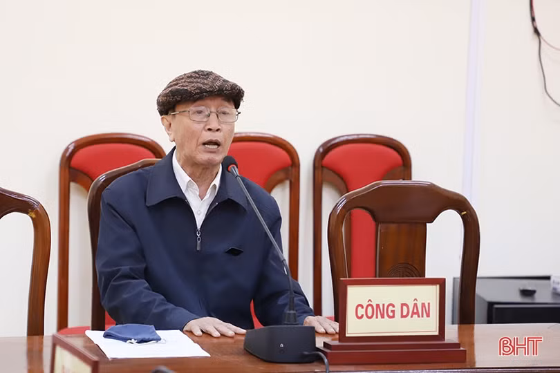 Bí thư Tỉnh ủy Hà Tĩnh tiếp công dân: Xử lý vụ việc đúng thẩm quyền, tránh đùn đẩy trách nhiệm