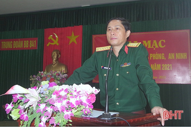 Hà Tĩnh khai mạc lớp bồi dưỡng kiến thức quốc phòng - an ninh cho đối tượng 3