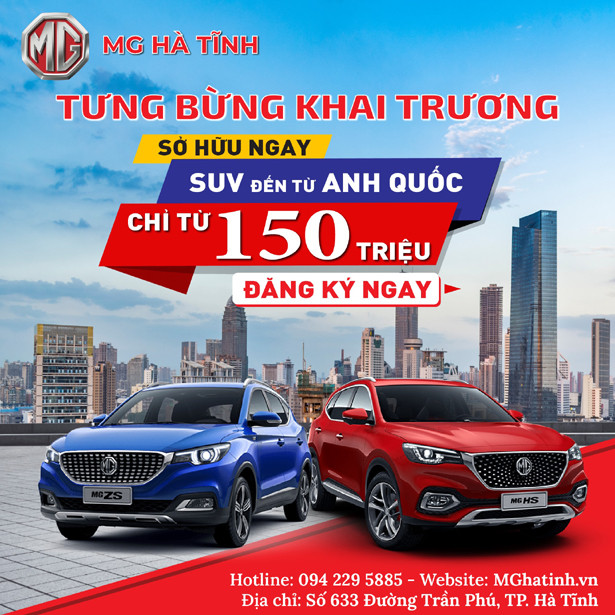 Trải nghiệm chế độ “Siêu xe thể thao” của thương hiệu MG lần đầu tiên tại Hà Tĩnh