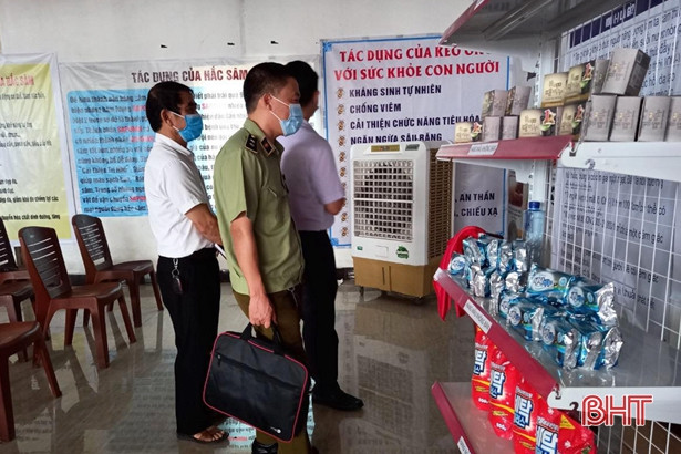 TP Hà Tĩnh “tuýt còi” 1 doanh nghiệp vi phạm quy định về quảng cáo 