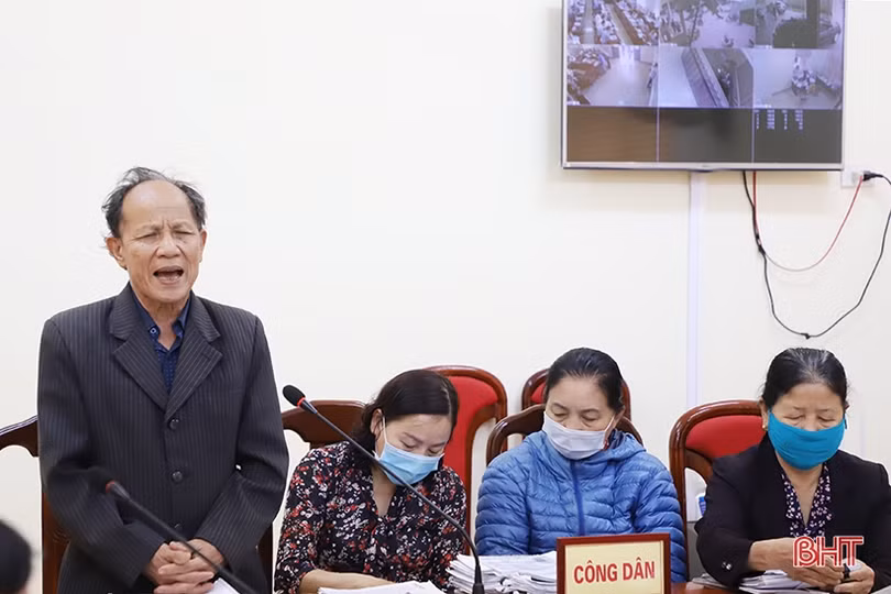 Bí thư Tỉnh ủy Hà Tĩnh tiếp công dân: Xử lý vụ việc đúng thẩm quyền, tránh đùn đẩy trách nhiệm