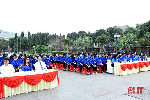 Tuổi trẻ Hà Tĩnh tổ chức nhiều hoạt động ý nghĩa hướng tới kỷ niệm 90 năm ngày thành lập Đoàn