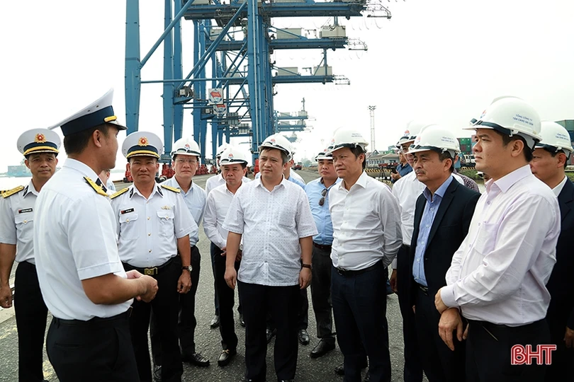 Tập trung cụ thể hóa quy hoạch Trung tâm Logistics Vũng Áng - Sơn Dương