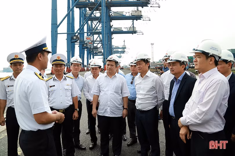 Tập trung cụ thể hóa quy hoạch Trung tâm Logistics Vũng Áng - Sơn Dương