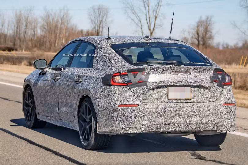 Hình ảnh thực tế của chiếc Honda Civic 2022