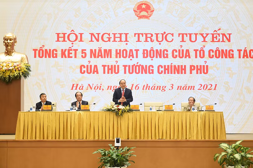 Tổ công tác của Thủ tướng góp phần xây dựng Chính phủ liêm chính, kiến tạo, hành động, phục vụ