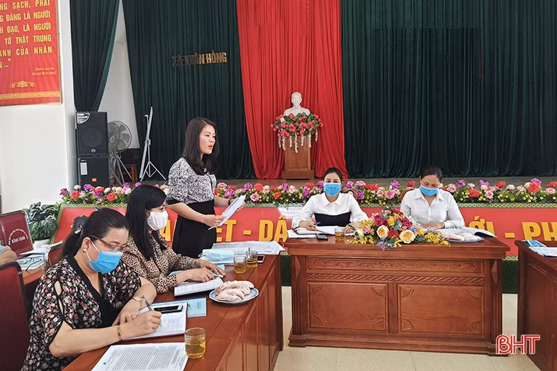 Hà Tĩnh: Tập trung hoàn thành tốt đại hội phụ nữ cấp cơ sở trong quý 2/2021