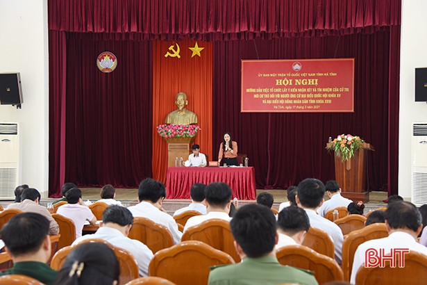 Sớm lấy ý kiến nhận xét của cử tri đối với người ứng cử ĐBQH và HĐND tỉnh ảnh 5 Sớm lấy ý kiến nhận xét của cử tri đối với người ứng cử ĐBQH và HĐND tỉnh