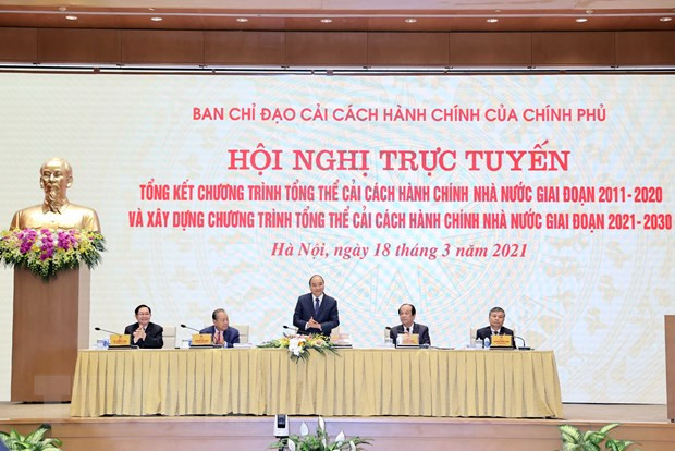 Hội nghị tổng kết Chương trình cải cách hành chính nhà nước 2011-2020 hình ảnh 2 Các địa phương, đơn vị ở Hà Tĩnh chủ động xây dựng chương trình, kế hoạch cải cách hành chính