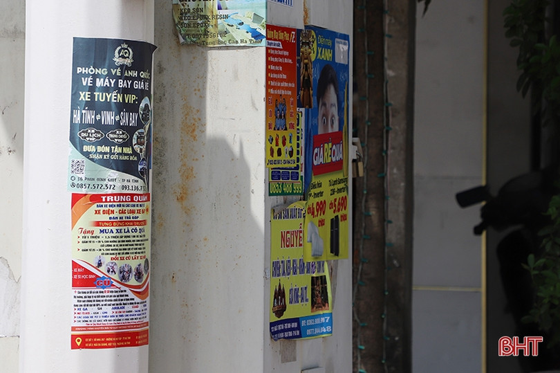 “Rác” trên cột điện, cây xanh ở Hà Tĩnh: Xử lý nhiều sao vẫn tái diễn? ảnh 8 “Rác” trên cột điện, cây xanh ở Hà Tĩnh: Xử lý nhiều sao vẫn tái diễn?