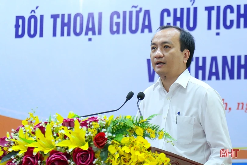 Lãnh đạo thành phố Hà Tĩnh đối thoại với đoàn viên, thanh niên