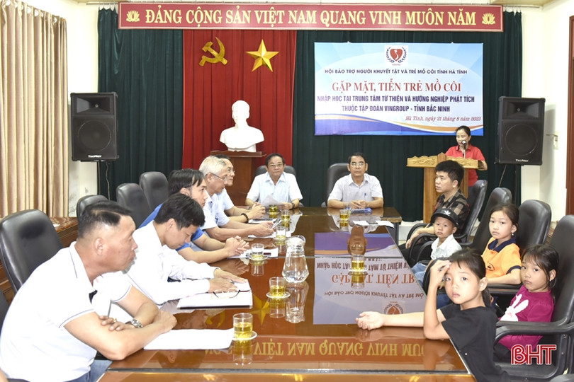 Thêm 6 trẻ em mồ côi Hà Tĩnh được Quỹ Thiện Tâm - Tập đoàn Vingroup “Chắp cánh ước mơ”