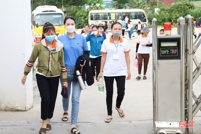 Công nhân Công ty May Thiên Thành FiveStar trở lại làm việc