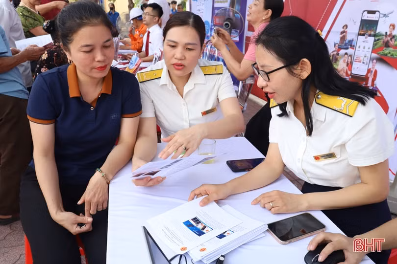 Địa phương đầu tiên ở Hương Sơn triển khai ngày hội chuyển đổi số