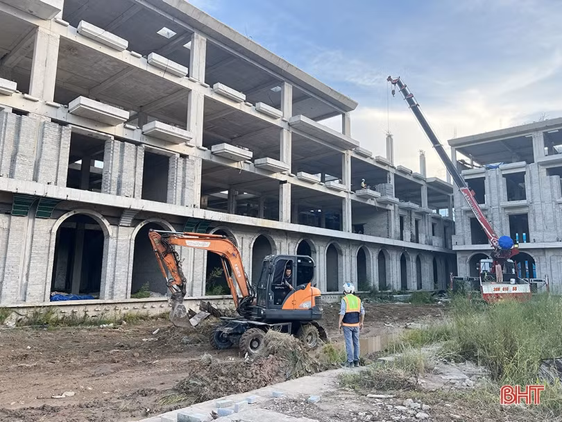 Tái khởi động thi công dự án D’ Metropole Hà Tĩnh