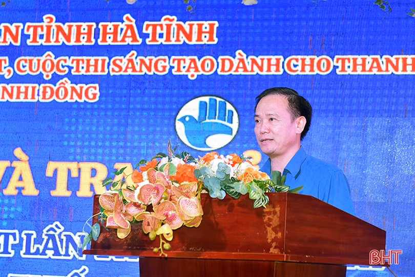 Trao thưởng 39 giải pháp xuất sắc hội thi, cuộc thi sáng tạo kỹ thuật Hà Tĩnh năm 2023