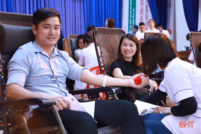 Hà Tĩnh tiếp nhận trên 6.200 đơn vị máu tình nguyện