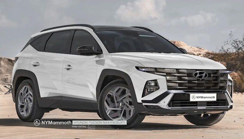Xem trước thiết kế của Hyundai Tucson Facelift