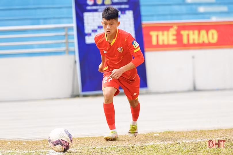 Chiến binh “mít ướt” của U15 Hồng Lĩnh Hà Tĩnh