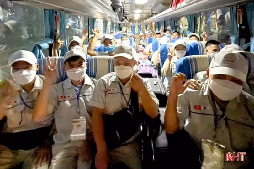 Hơn 8 tháng, 8.358 lao động Hà Tĩnh đi xuất khẩu lao động ở nước ngoài