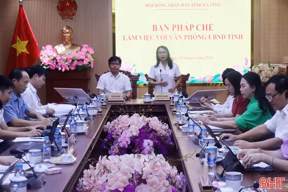 Thẩm tra dự thảo nghị quyết hỗ trợ cán bộ, công chức làm việc tại trung tâm phục vụ hành chính công