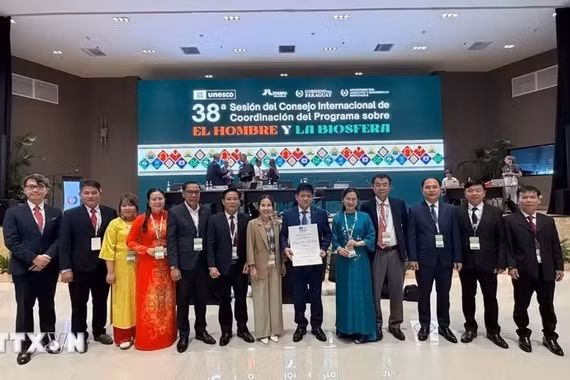 Phong Nha-Kẻ Bàng được UNESCO vinh danh là Khu Dự trữ sinh quyển thế giới