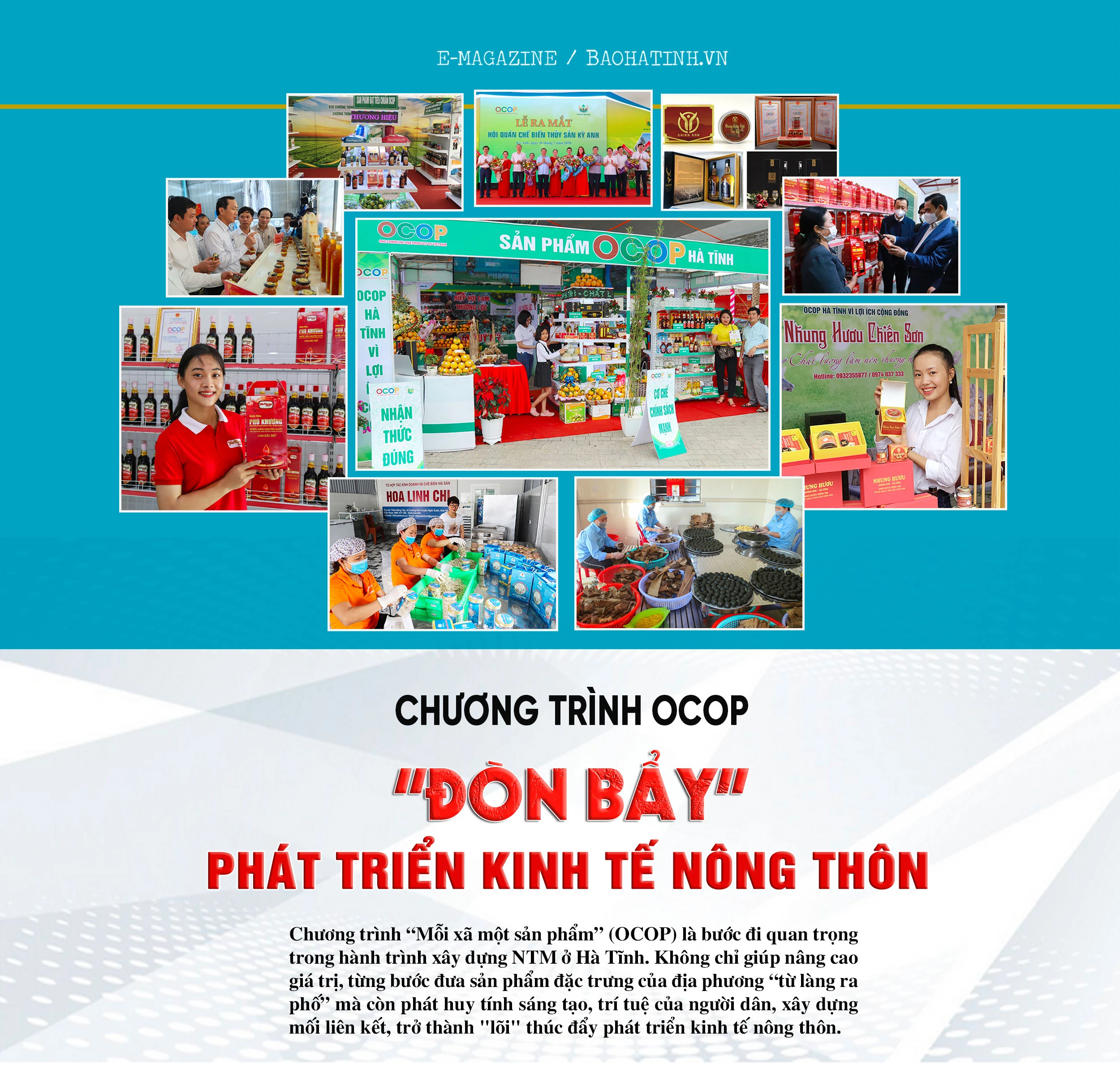 Chương trình OCOP - “đòn bẩy” phát triển kinh tế nông thôn (bài 1): “Làn gió mới” trong phát triển nông nghiệp