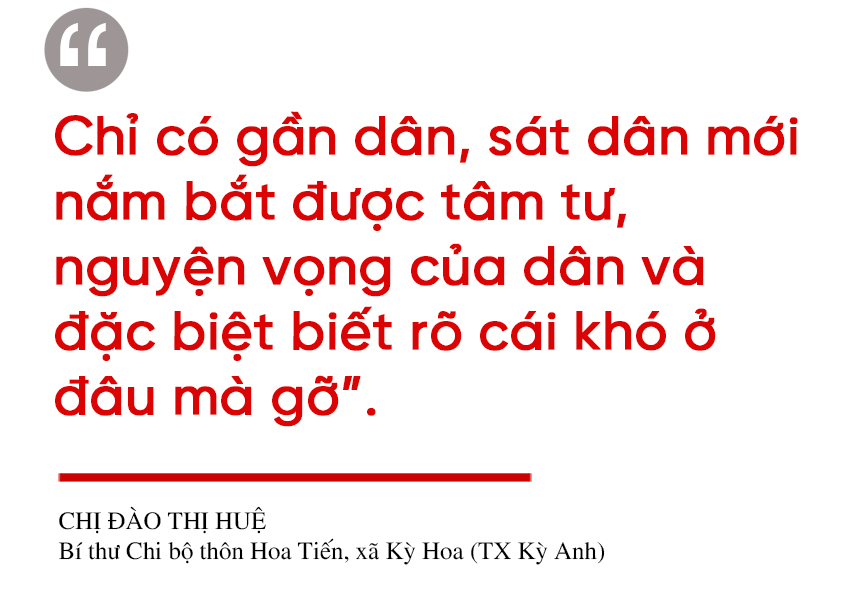 Hành trình 16 năm bền bỉ của nữ bí thư chi bộ một lòng vì dân ở Hà Tĩnh ảnh 10 Hành trình 16 năm bền bỉ của nữ bí thư chi bộ một lòng vì dân ở Hà Tĩnh