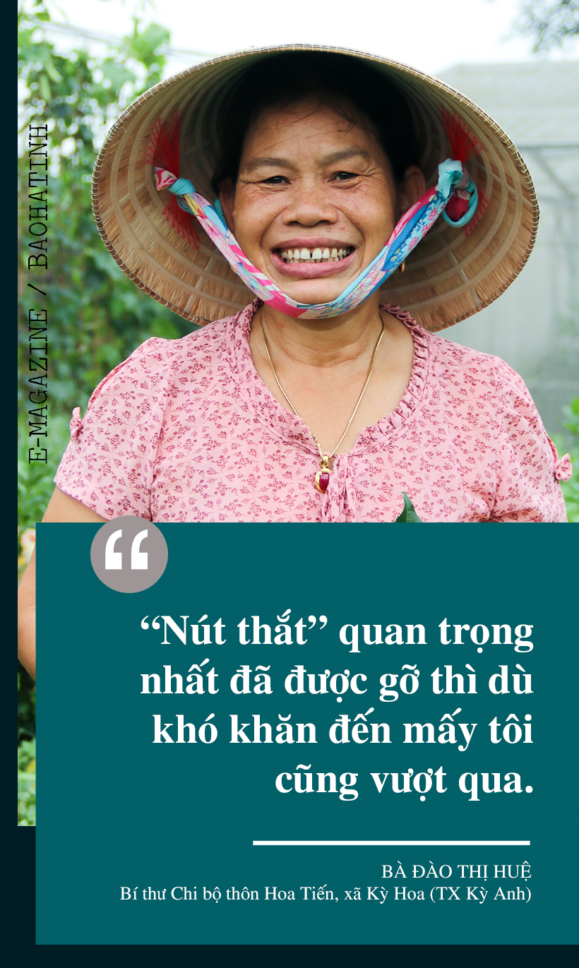 Hành trình 16 năm bền bỉ của nữ bí thư chi bộ một lòng vì dân ở Hà Tĩnh ảnh 6 Hành trình 16 năm bền bỉ của nữ bí thư chi bộ một lòng vì dân ở Hà Tĩnh