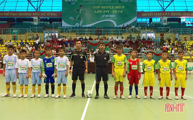 Thắng đậm Hải Dương, nhi đồng Hà Tĩnh vào chung kết Cup Milo