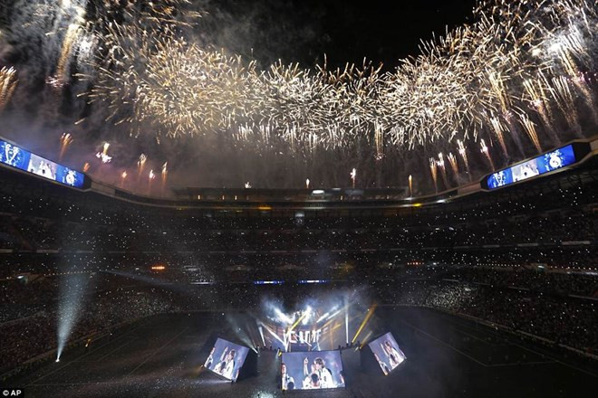 Biển người chào đón nhà vô địch Champions League Real Madrid