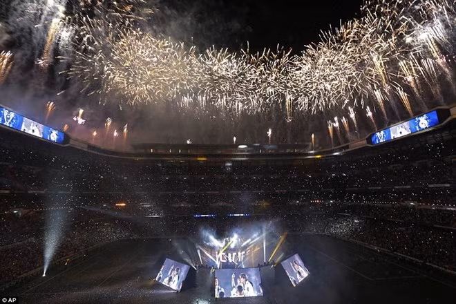 Biển người chào đón nhà vô địch Champions League Real Madrid