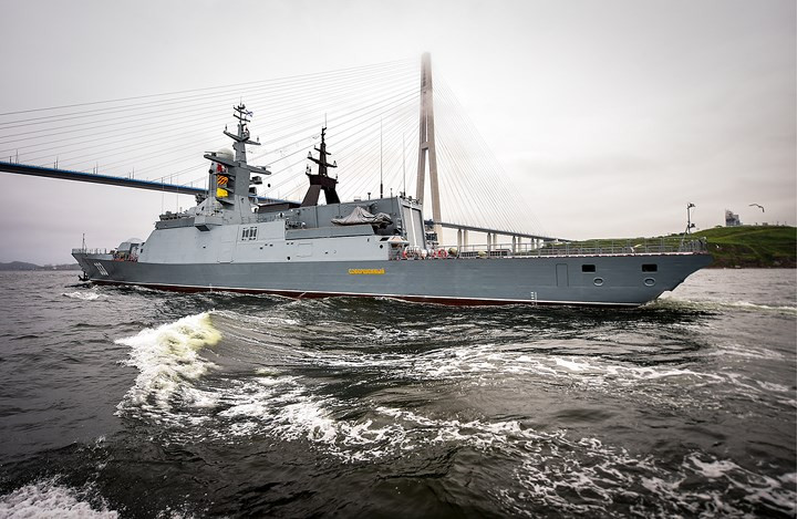 Các tàu chiến cực mạnh trong hạm đội Thái Bình Dương của Nga