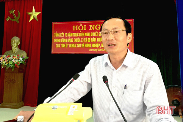 Hương Khê cần phát huy lợi thế để phát triển sản phẩm chủ lực