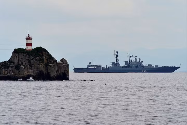 Các tàu chiến cực mạnh trong hạm đội Thái Bình Dương của Nga