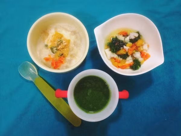 Thực đơn ăn dặm cho cả tuần, dễ làm, đủ chất cho con tăng cân