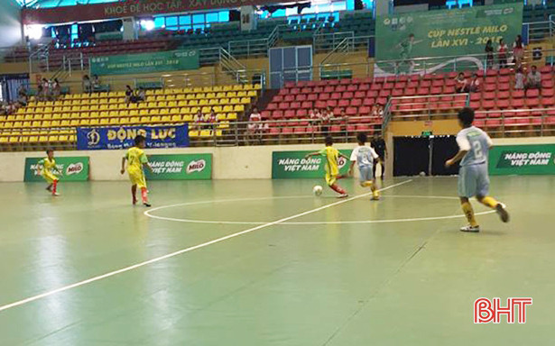 Thắng đậm Hải Dương, nhi đồng Hà Tĩnh vào chung kết Cup Milo