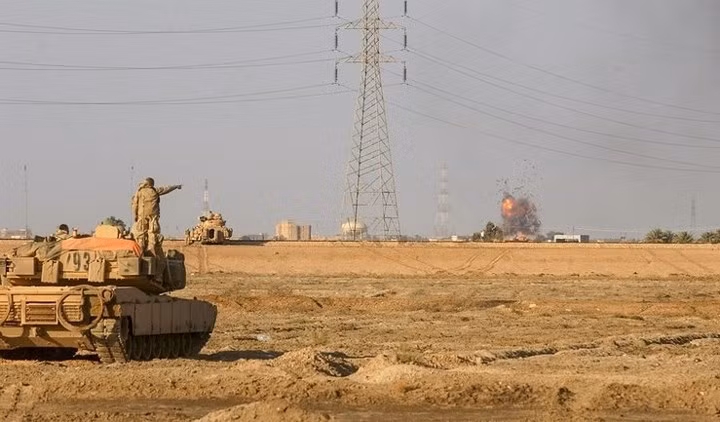 Ảnh: Chiến dịch “Tự do Iraq” của Mỹ lật đổ Tổng thống Saddam Hussein