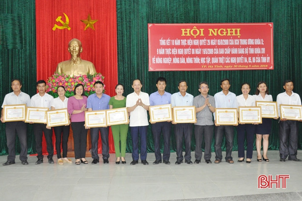 TP Hà Tĩnh phát triển nông nghiệp bền vững, TM&DV theo hướng hiện đại
